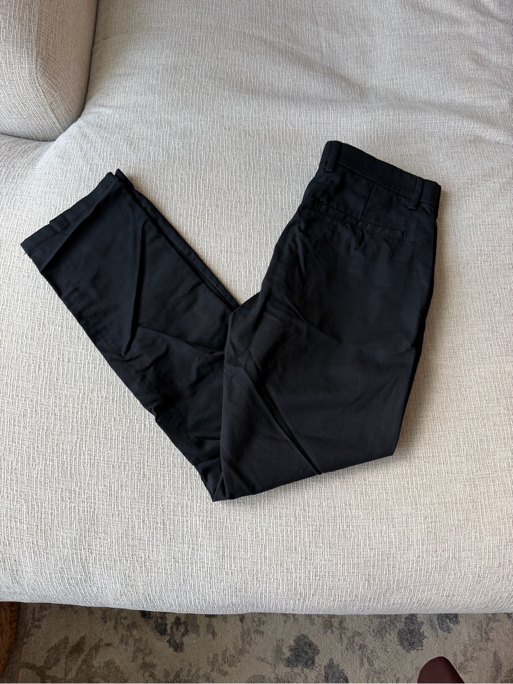 Old Navy Black Chino Pants - Slim Straight